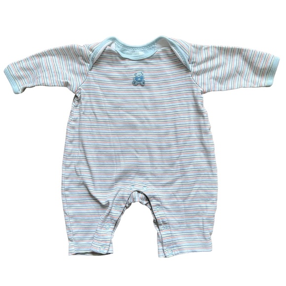 Cat & Jack and Children's Place Long-Sleeved Rompers and Onesie, Set of 3, Sz 3M - Picture 4 of 4